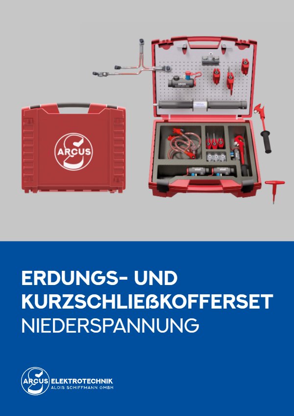 Erdungs- und Kurzschließkofferset für die Niederspannung