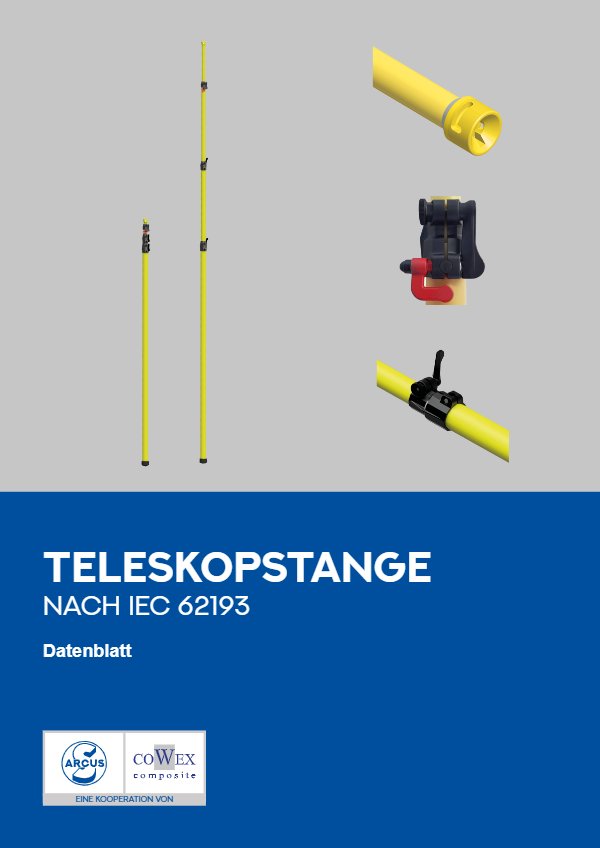 Kooperation: Teleskopstange nach IEC 62193