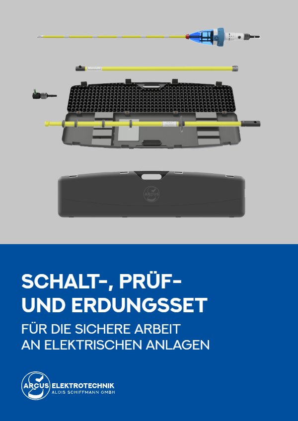 Schalt-, Prüf- und Erdungsset