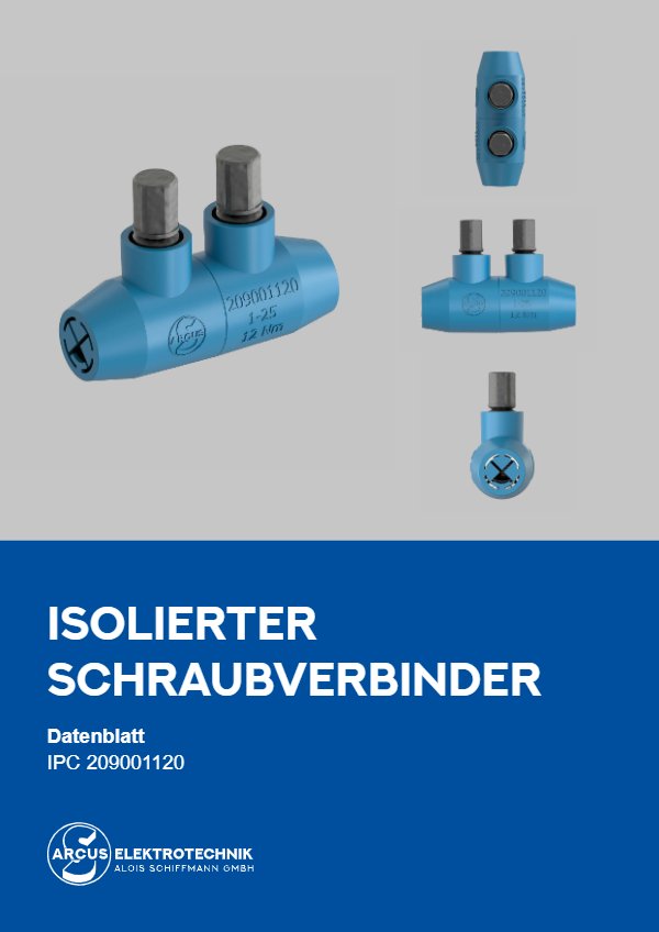 Isolierter Schraubverbinder